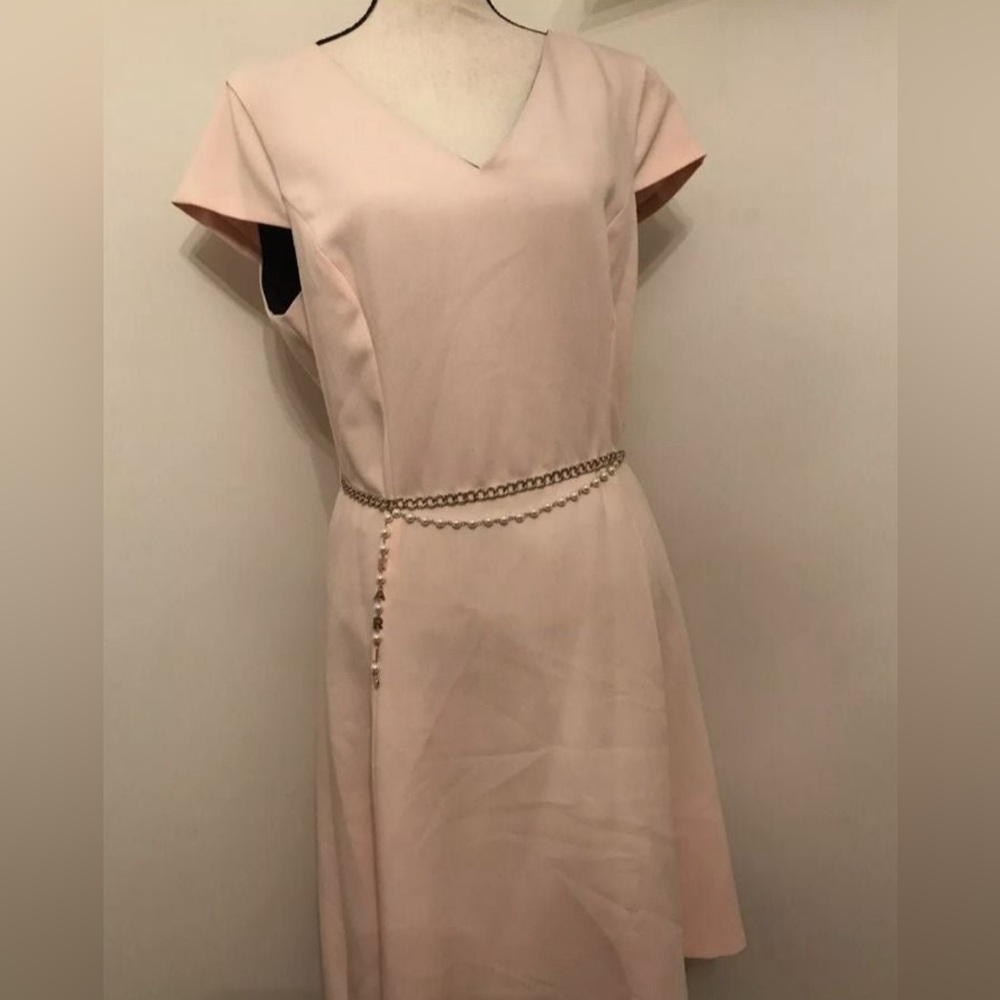Karl Lagerfeld pink dress